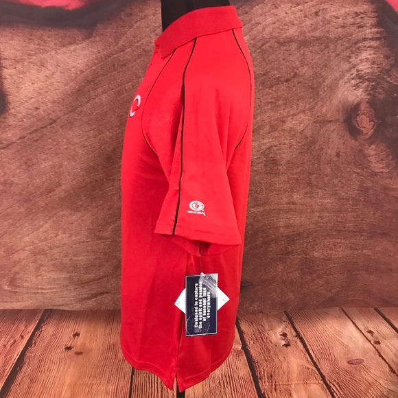 MLB True Fan Cincinnati Reds Polo Shirt S - Picture 5 of 6